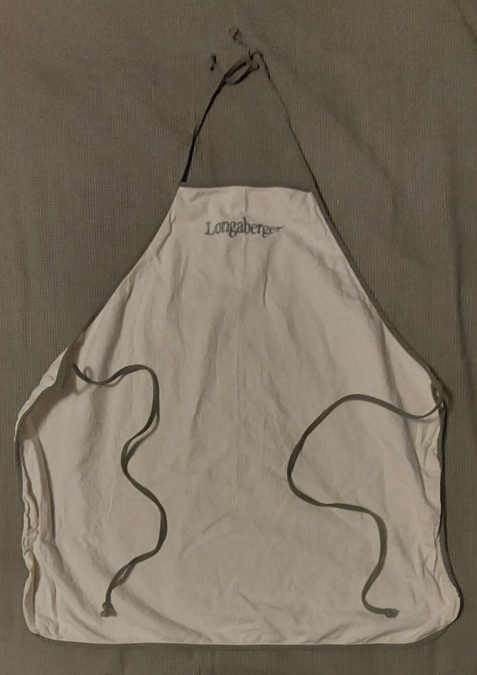 Longaberger Baskets Embroidered Apron